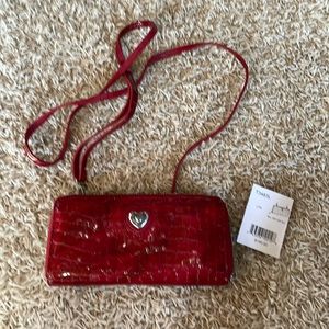 Brighton Heart zip wallet with detachable strap